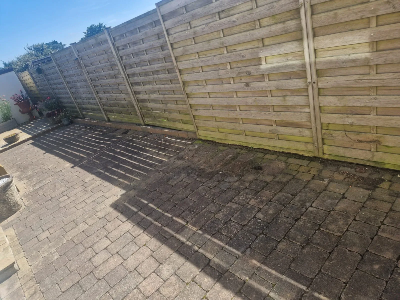Driveway clearance after