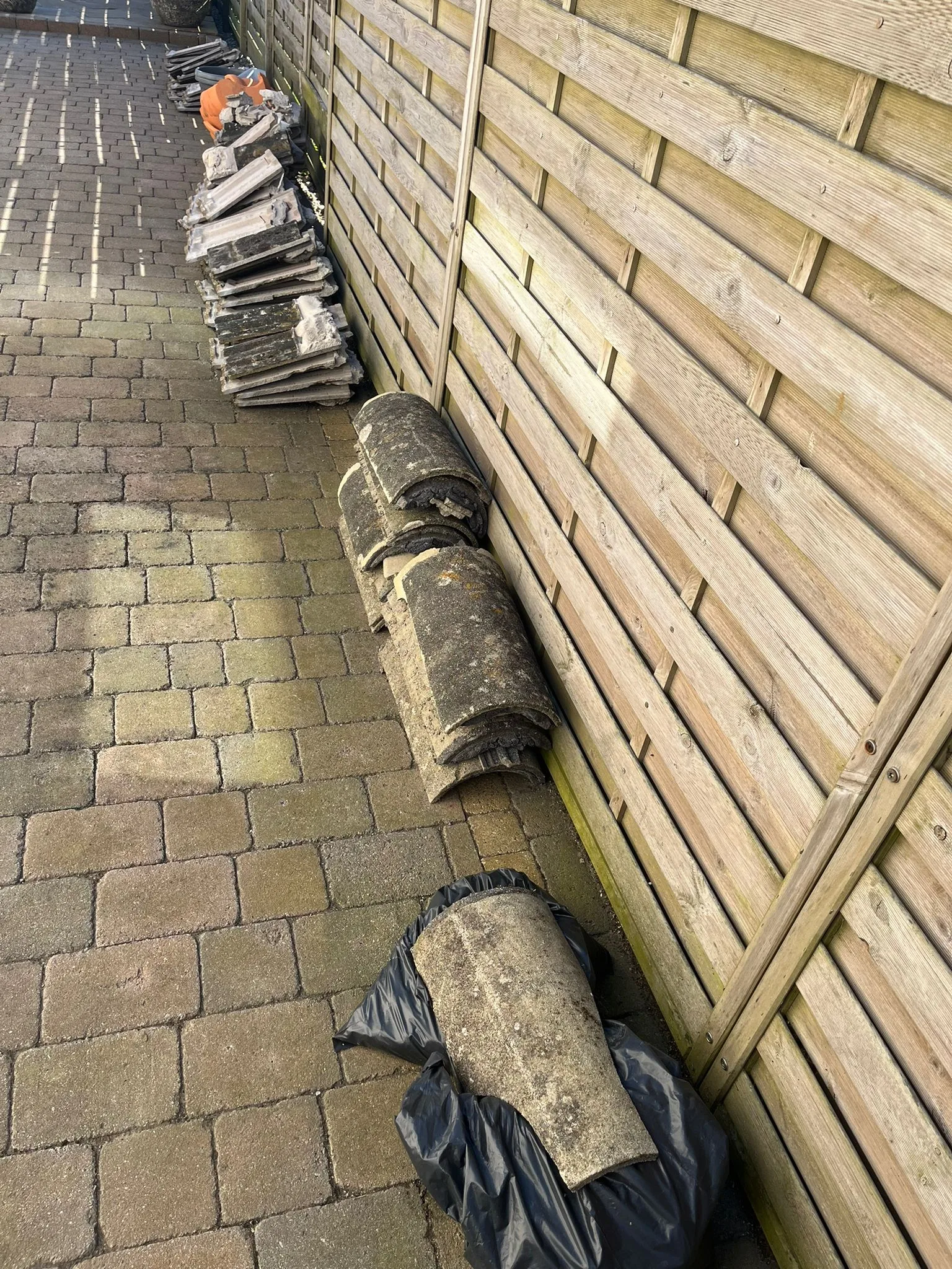 Driveway clearance before