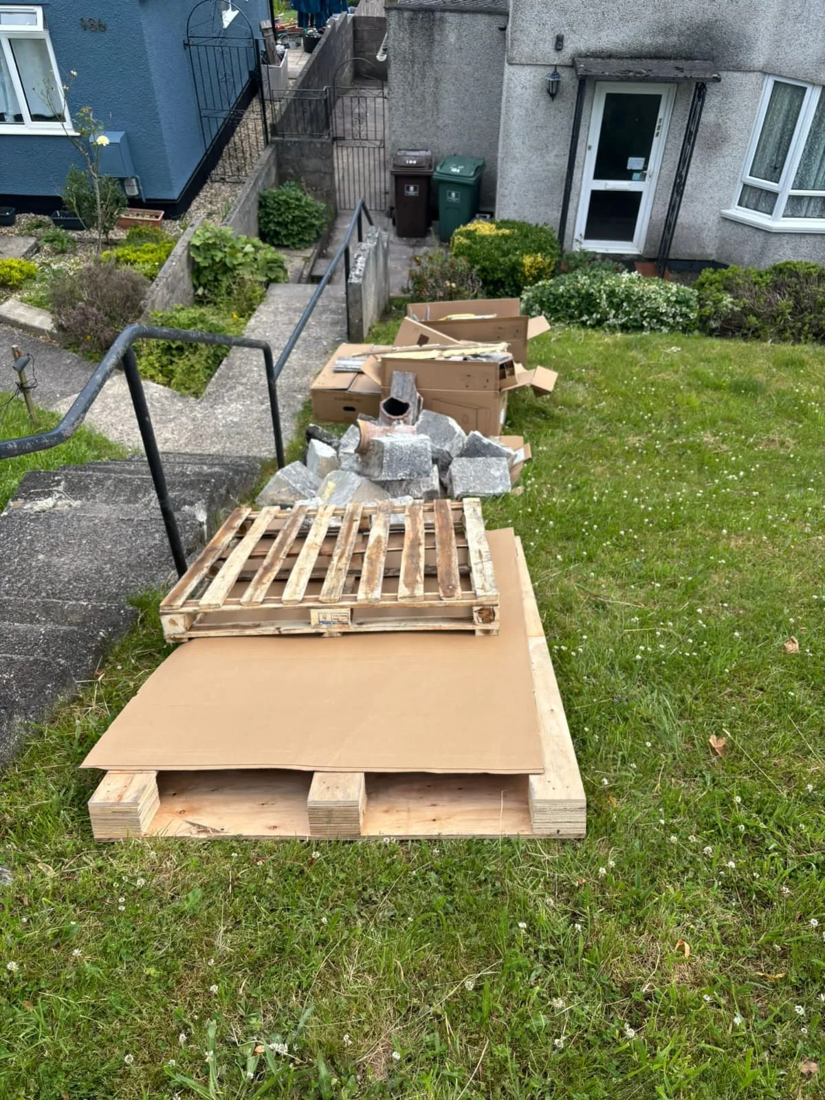 Garden clearance before