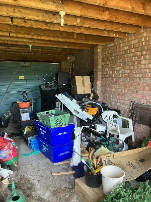 Before house clearance in Measham