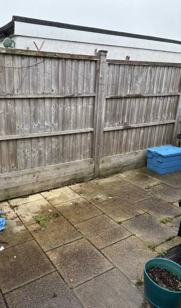 Garden junk removed after